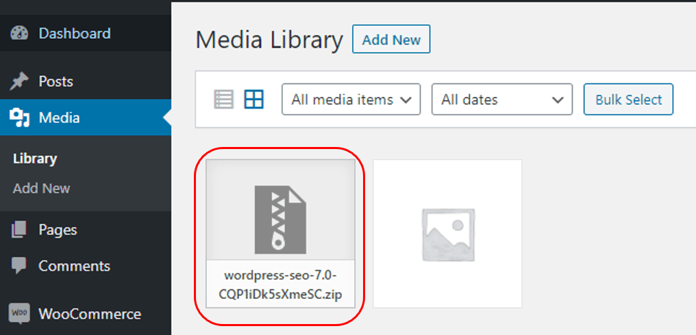 Back up file plugin lama wordpress